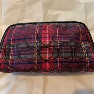Coach makeup bag